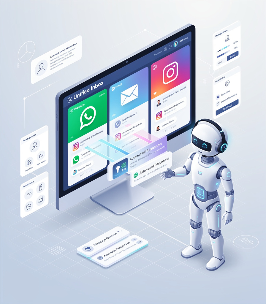 Il <strong>répond à vos clients</strong> instantanément